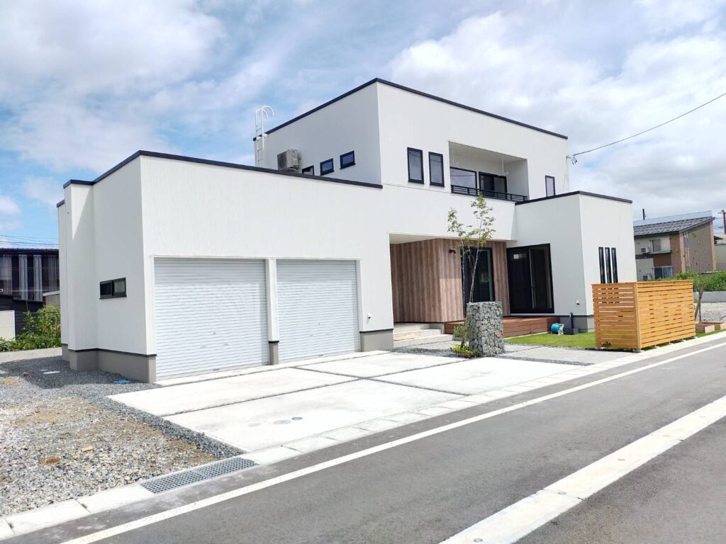 趣味を楽しめるビルトインガレージ