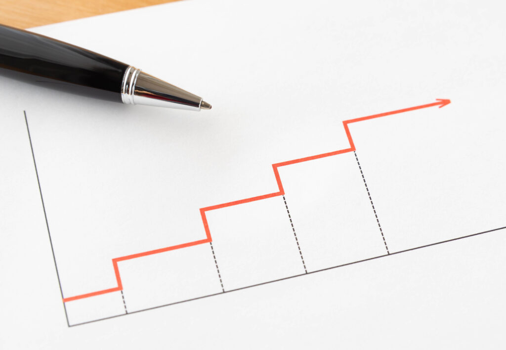 住宅ローンの金利傾向をイメージ